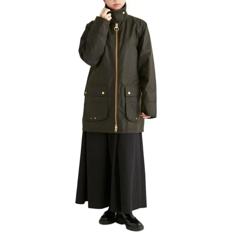BARBOUR FW24 Jackets Coats Women's Olive Green-2