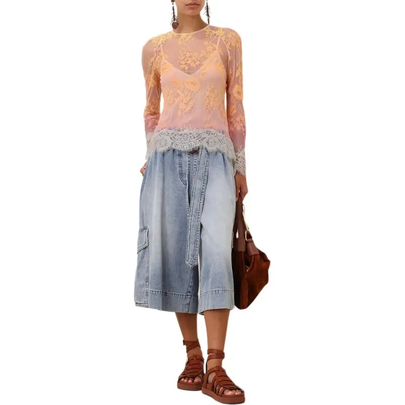 Zimmermann Chiffon Shirt Women's Multicolor-4