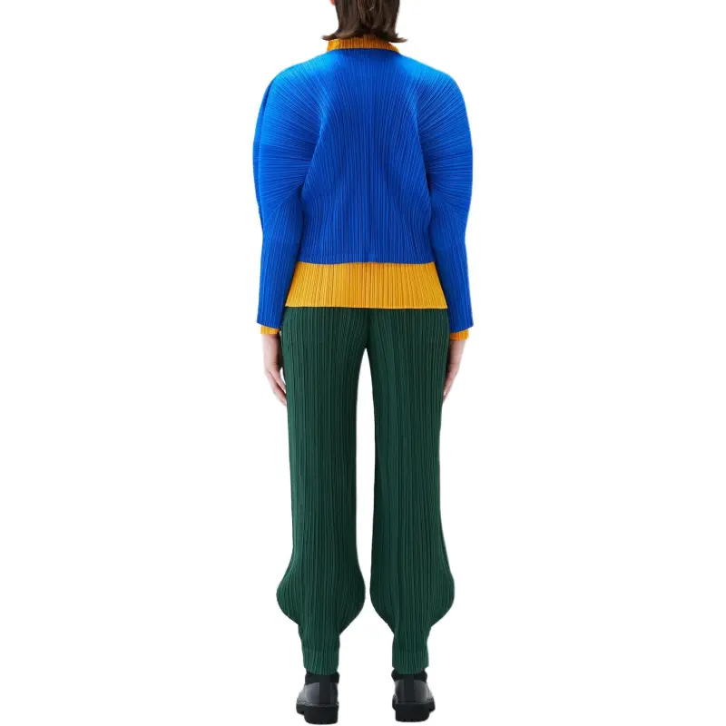 PLEATS PLEASE ISSEY MIYAKE Plissé Tapered Leg Trousers-2