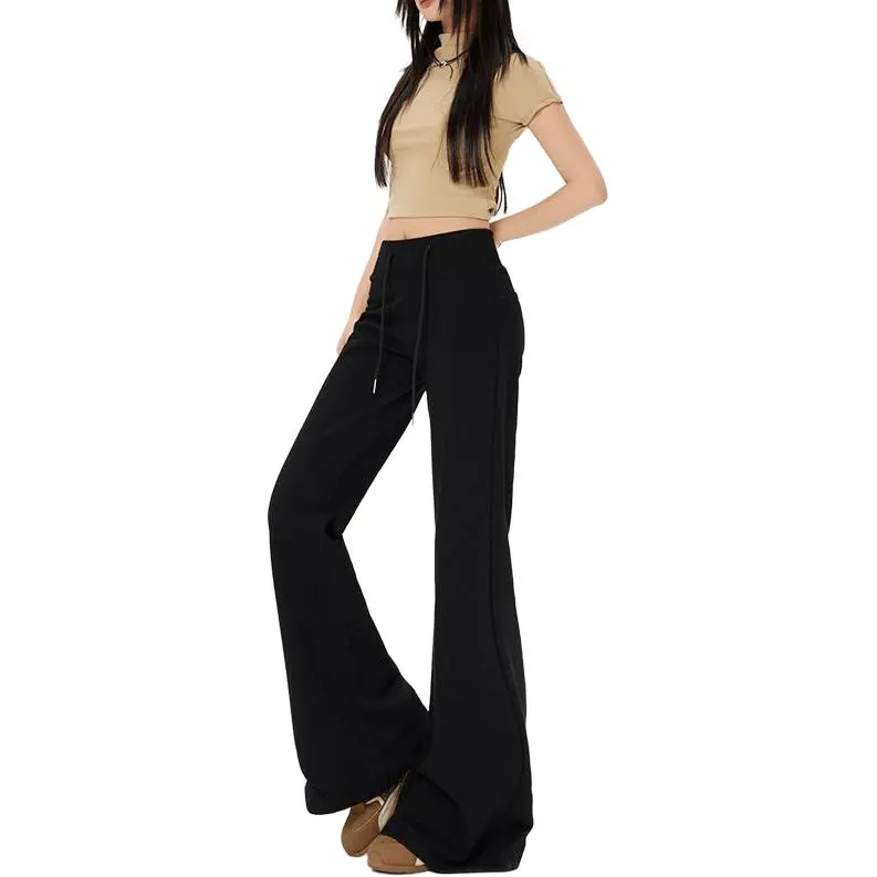 YINLEI Casual Pants Women's Black-4