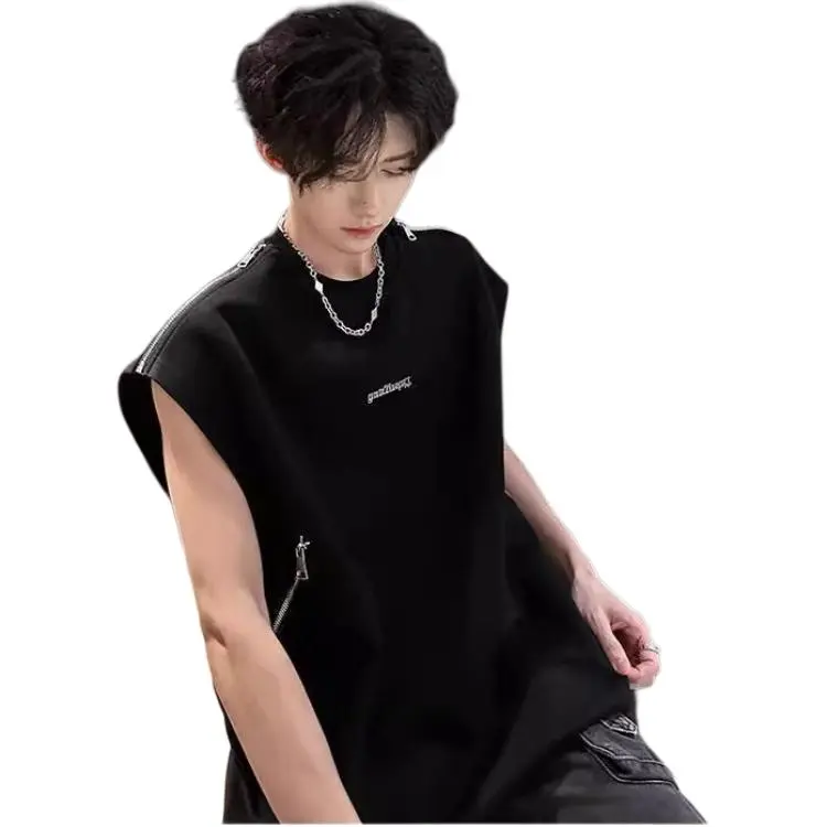 DUATOGE Tank Tops Men Black -2