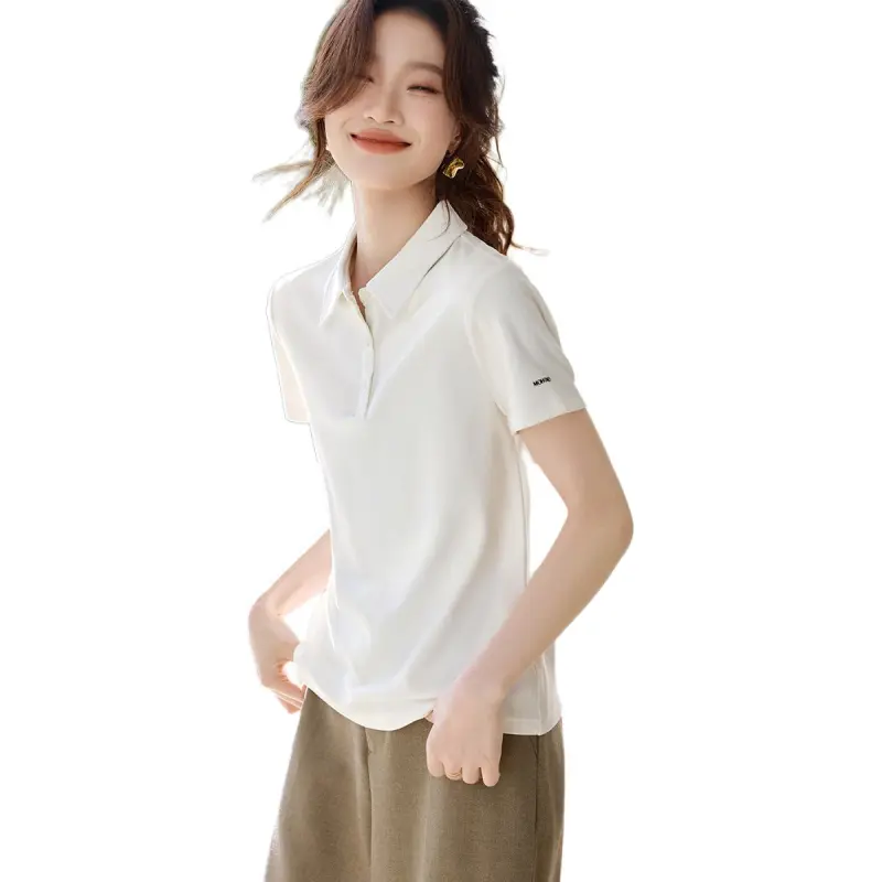 Mo Han Yi Mei Shirt Women's White-3