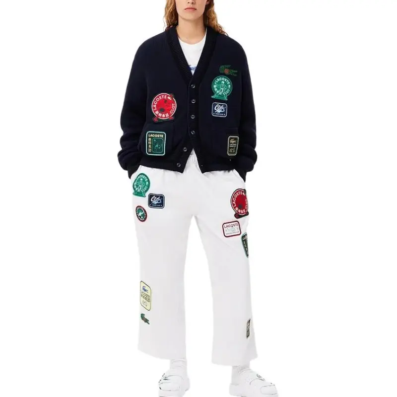 LACOSTE x CLOT Knitwear Unisex Navy Blue-2