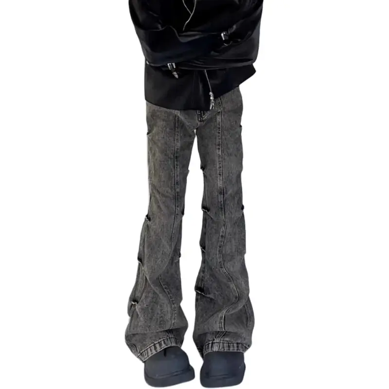 COMXZ Jeans Unisex Black Gray-3