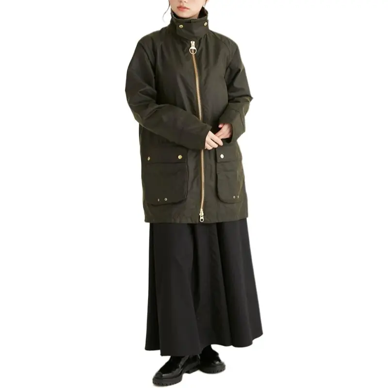 BARBOUR FW24 Jackets Coats Women's Olive Green-1