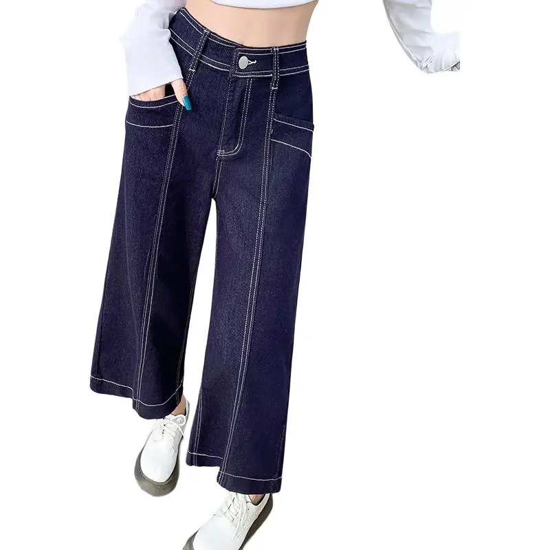 Mu Xiao Xin Jeans Women's Denim Blue-4