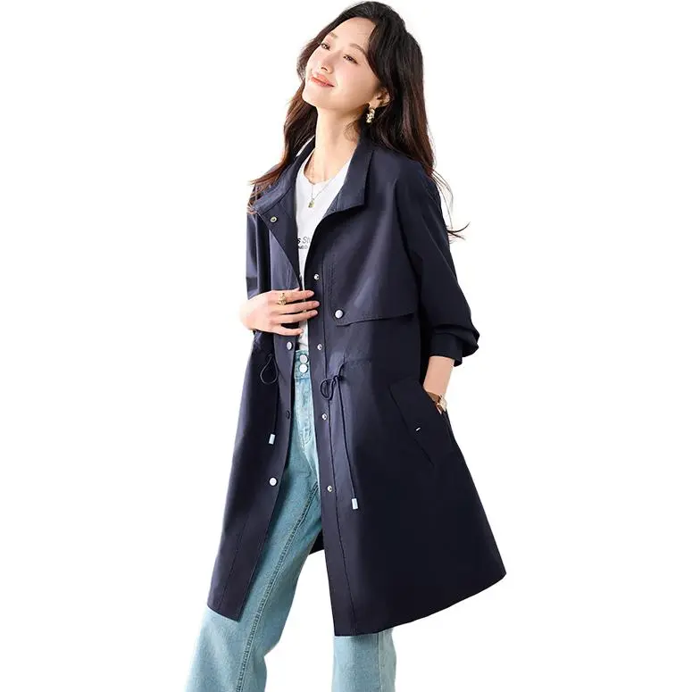 Yi Mengyuan Trench Coat Women's-2