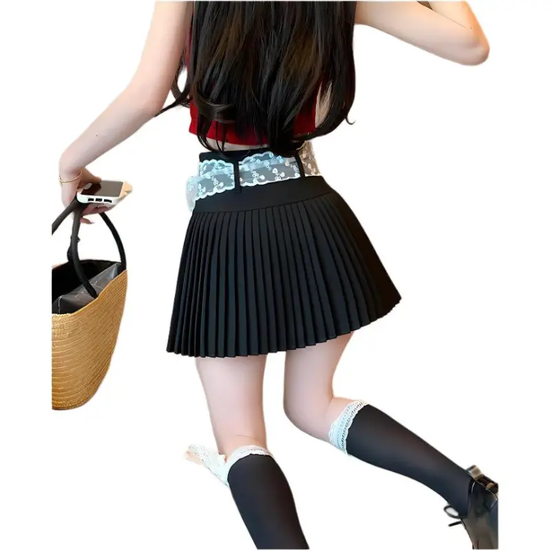 The Temptation Of The Muse Casual Short Skirts Women's-4
