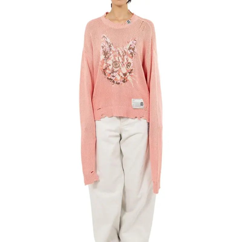 Maison Mihara Yasuhiro SS25 Sweater Women's Pink-2