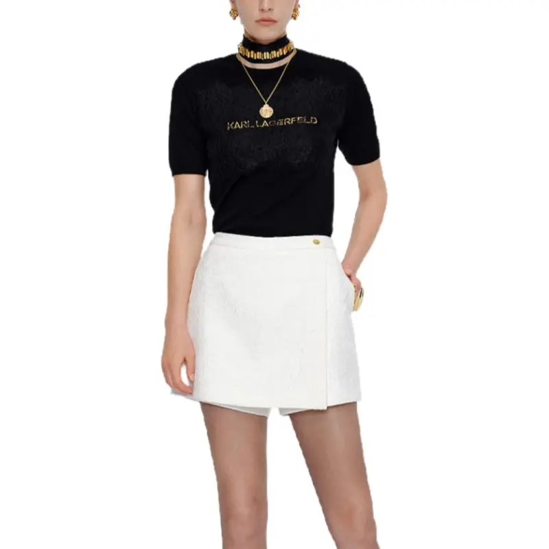 KARL LAGERFELD SS25 Sweater Women's Black-2