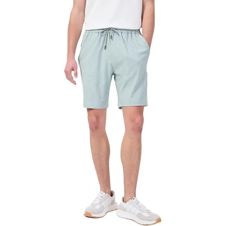 DAVID NAMAN Casual Shorts Men's Green-2