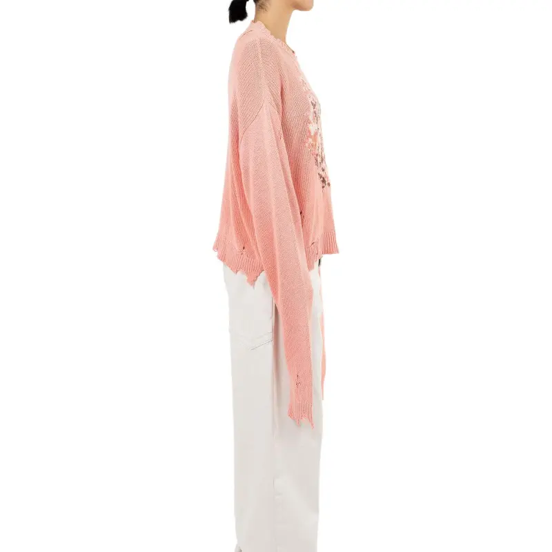 Maison Mihara Yasuhiro SS25 Sweater Women's Pink-4