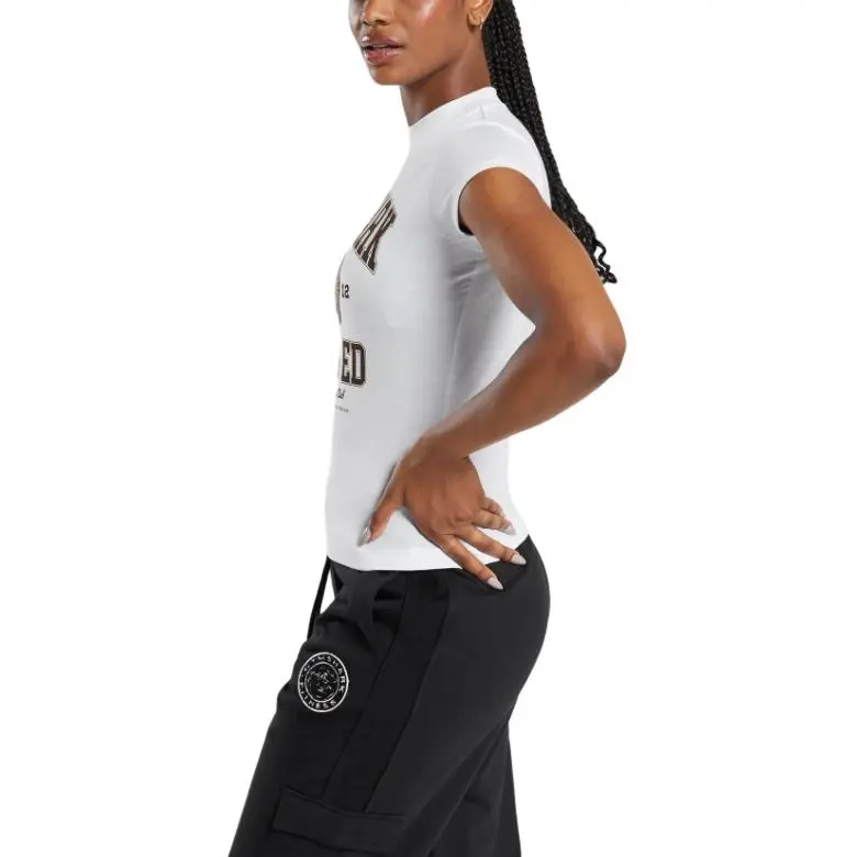 GYMSHARK T Shirts Women's White-2