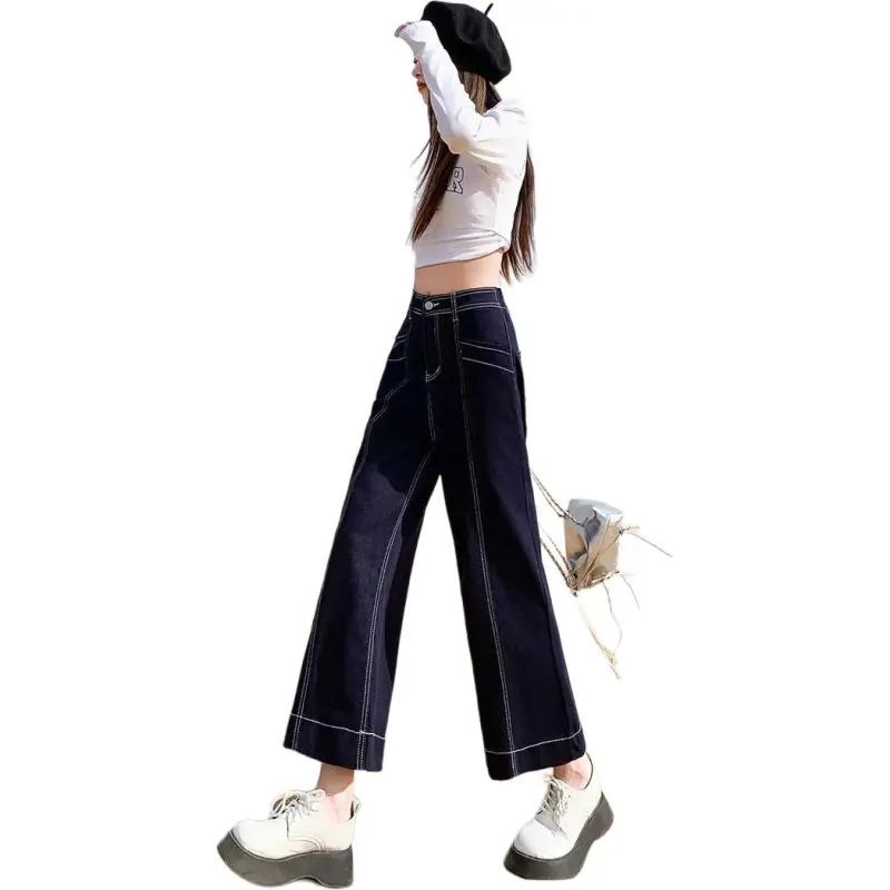 Mu Xiao Xin Jeans Women's Denim Blue-6