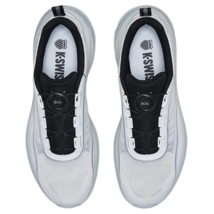 KSWISS Low Top Running Shoes Men's White Black-2