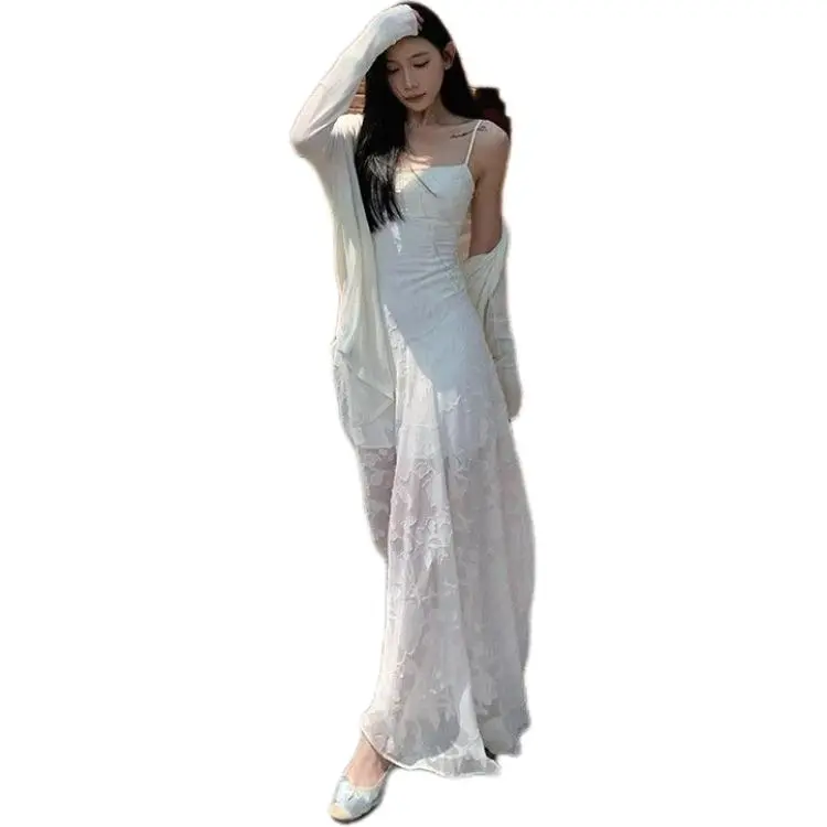 Mu Xiao Xin Slip Dresses Women's-4