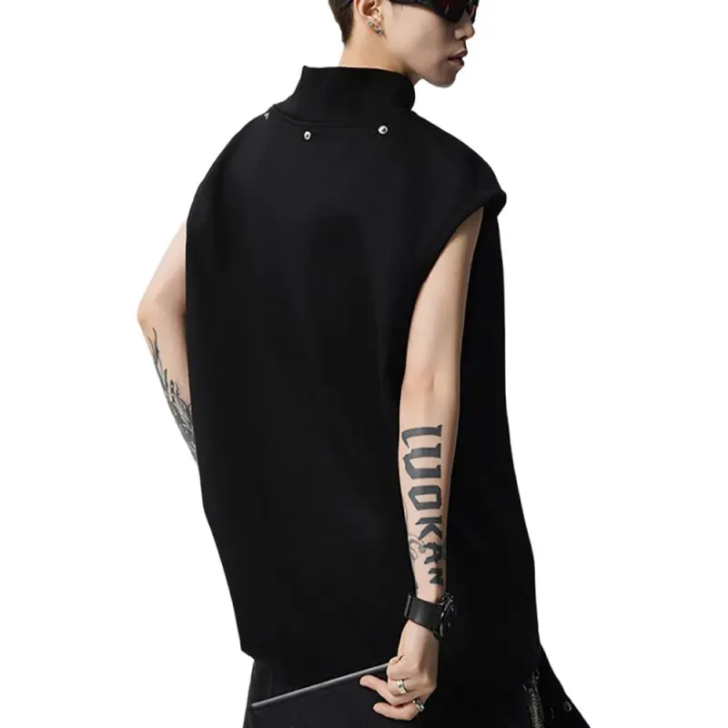 GY.VG Tank Tops Unisex Black-1