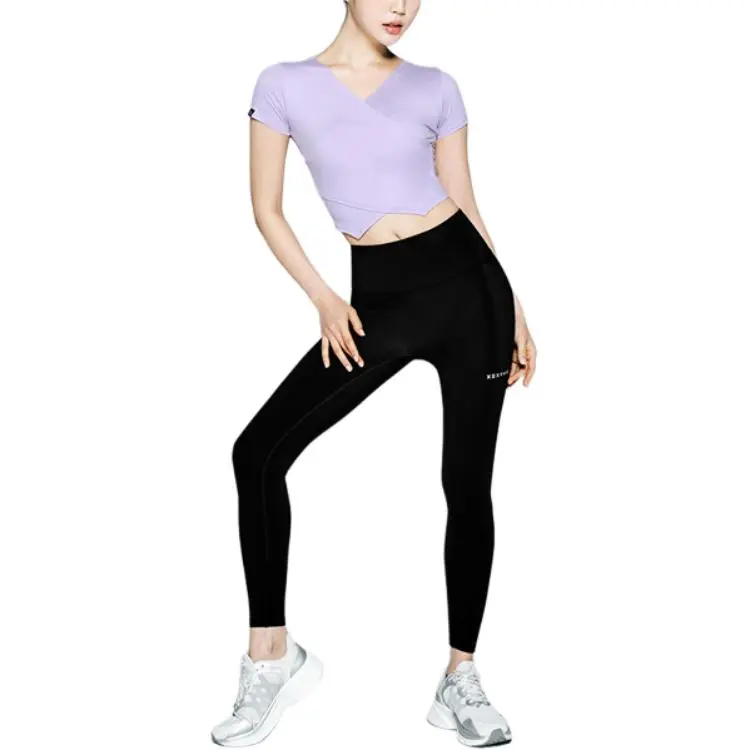 XEXYMIX T Shirt Women's Light Purple-2