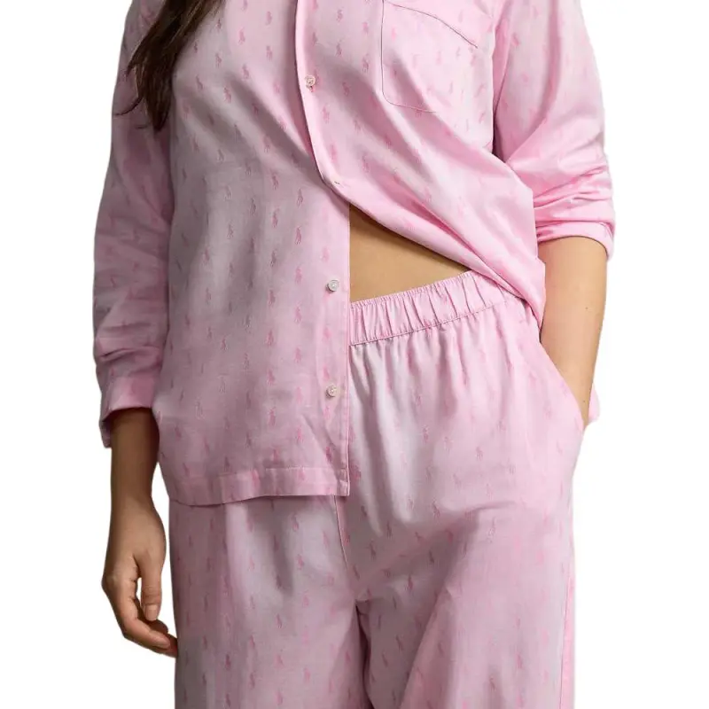 Polo Ralph Lauren FW24 Pajama Set Women's Pink-4