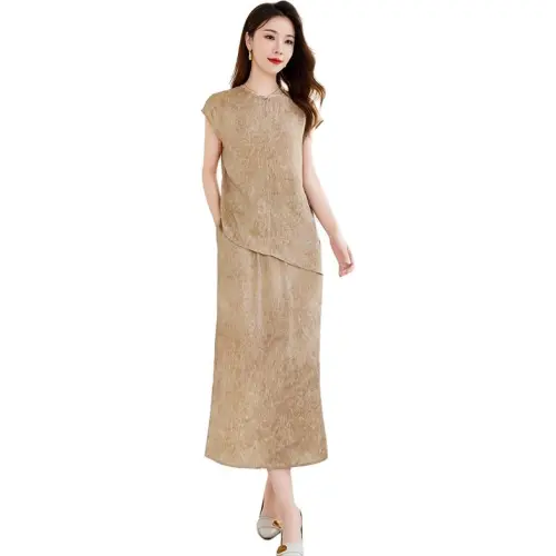 Yi Mengyuan Silk Skirt Set Women's