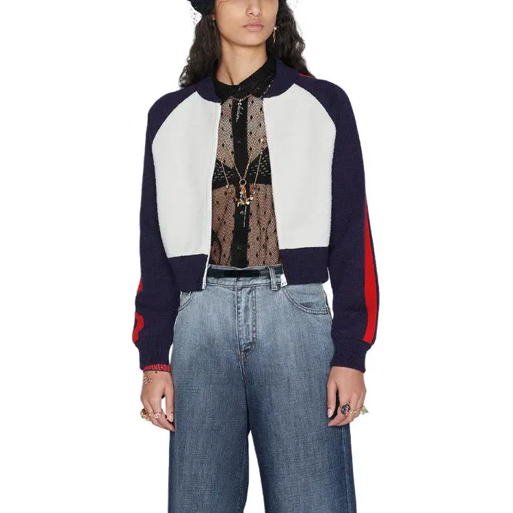DIOR Quarterly New Products Jackets Women's White-4