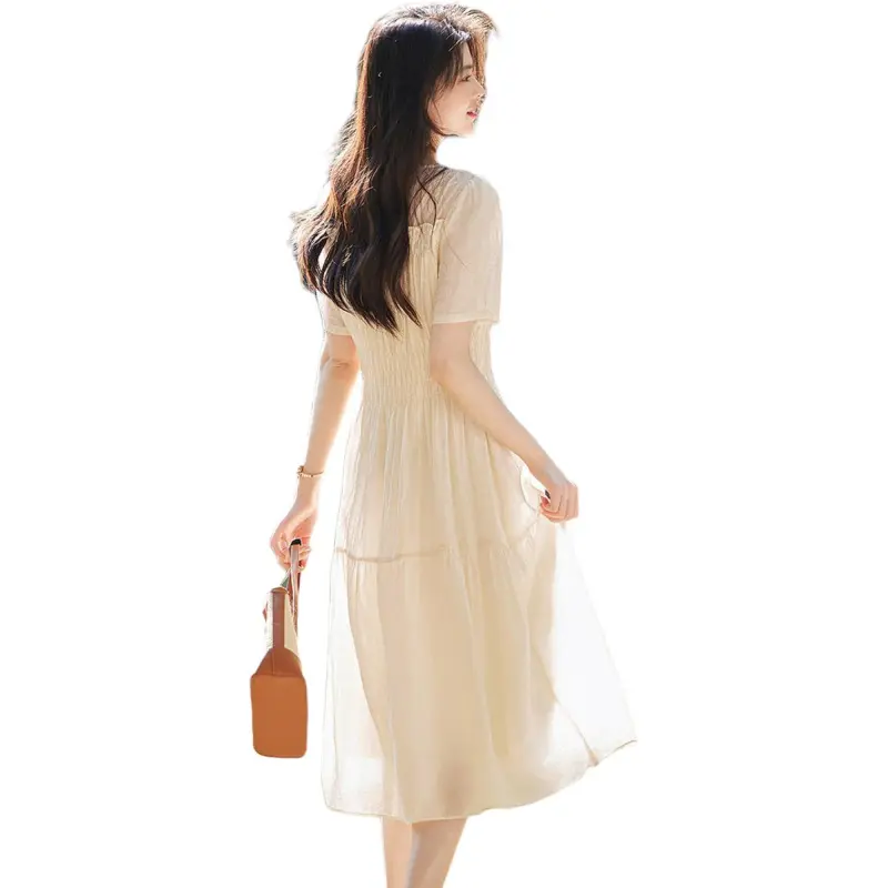 Like The Age Of Water Short Sleeved Dress Women's-0
