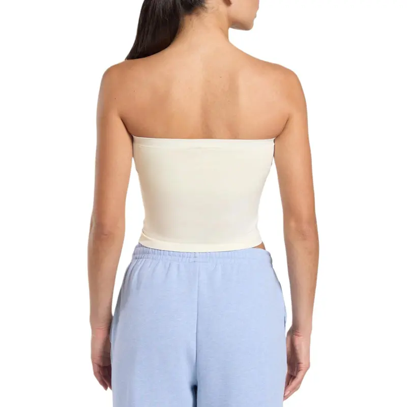 GYMSHARK Strapless Bra Women's Soft White-1