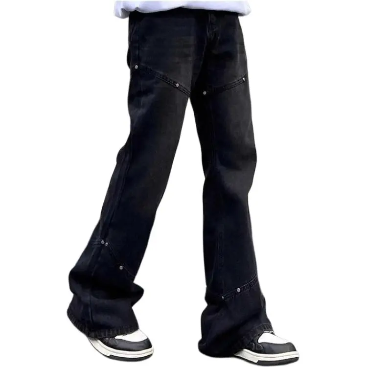 CORNILOT Jeans Unisex Black Gray-2