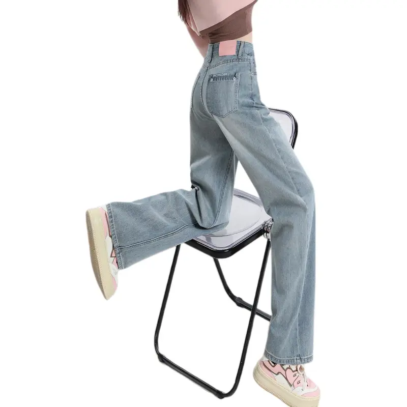 Weixi Jeans Women's Light Blue-3