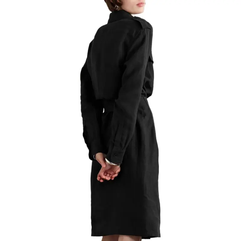 NILI LOTAN Long Sleeved Dress Women's Black-2