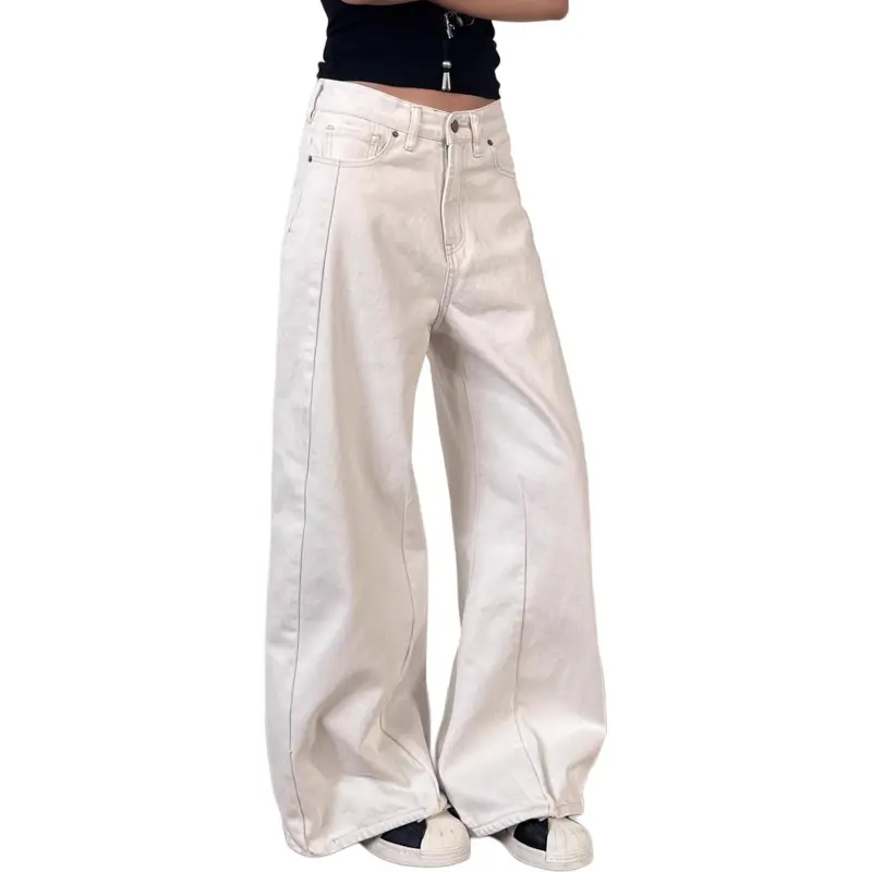 Weles Jeans Unisex White-2