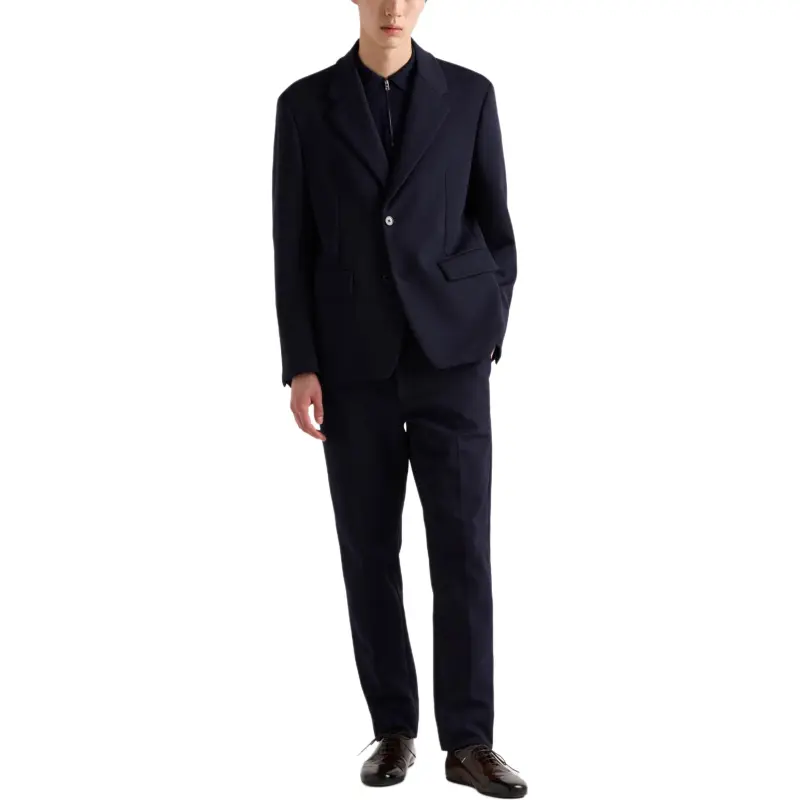 PRADA Pressed crease Trousers-1
