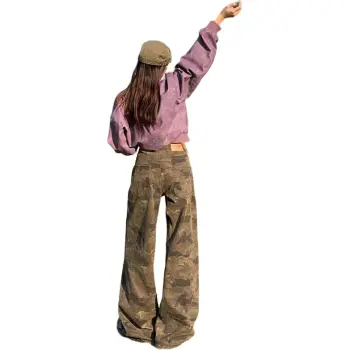 POLAR BEAR Cargo Pants Unisex Camouflage