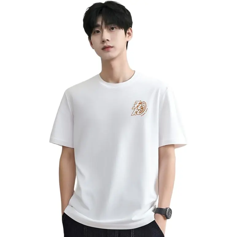 Erke Life Collection T Shirt Men's True White-2