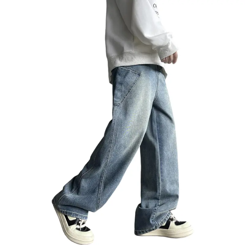 FONDLOOK Jeans Unisex-5