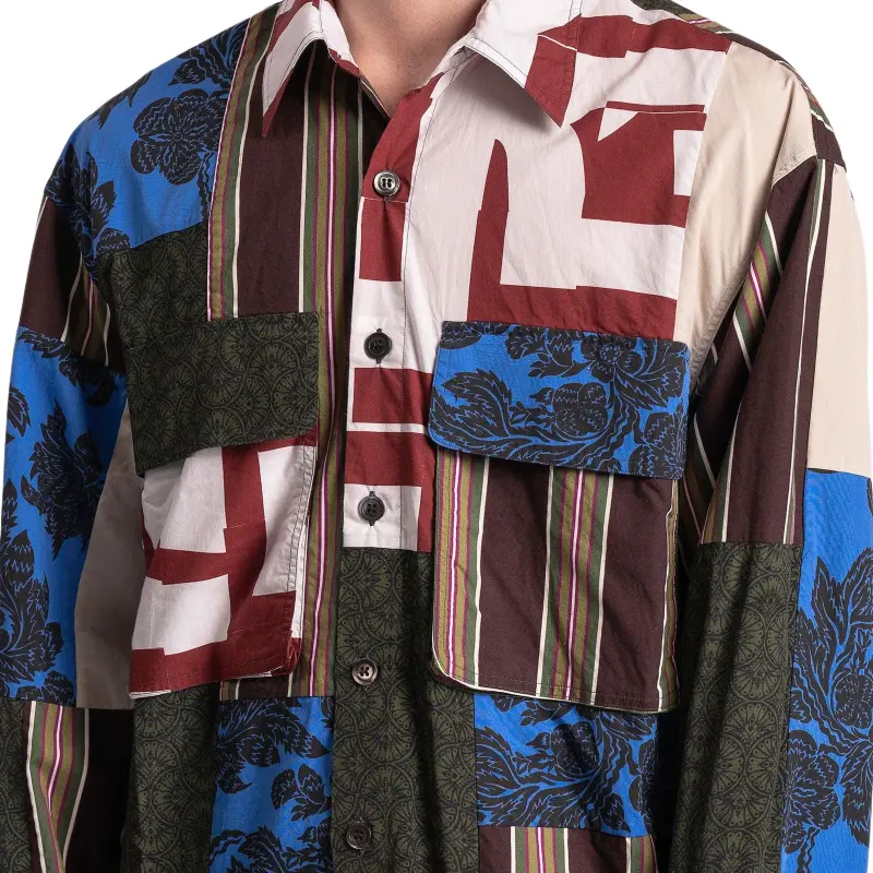 DRIES VAN NOTEN Shirt Men's Multicolor-6
