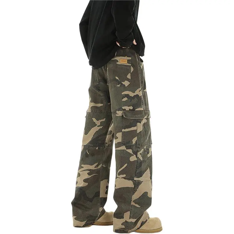 ACUOD BY CHANU Cargo Pants Unisex Camouflage-1