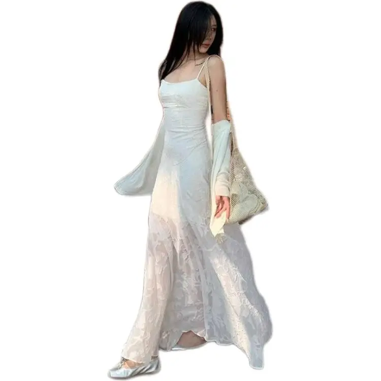Mu Xiao Xin Slip Dresses Women's-2