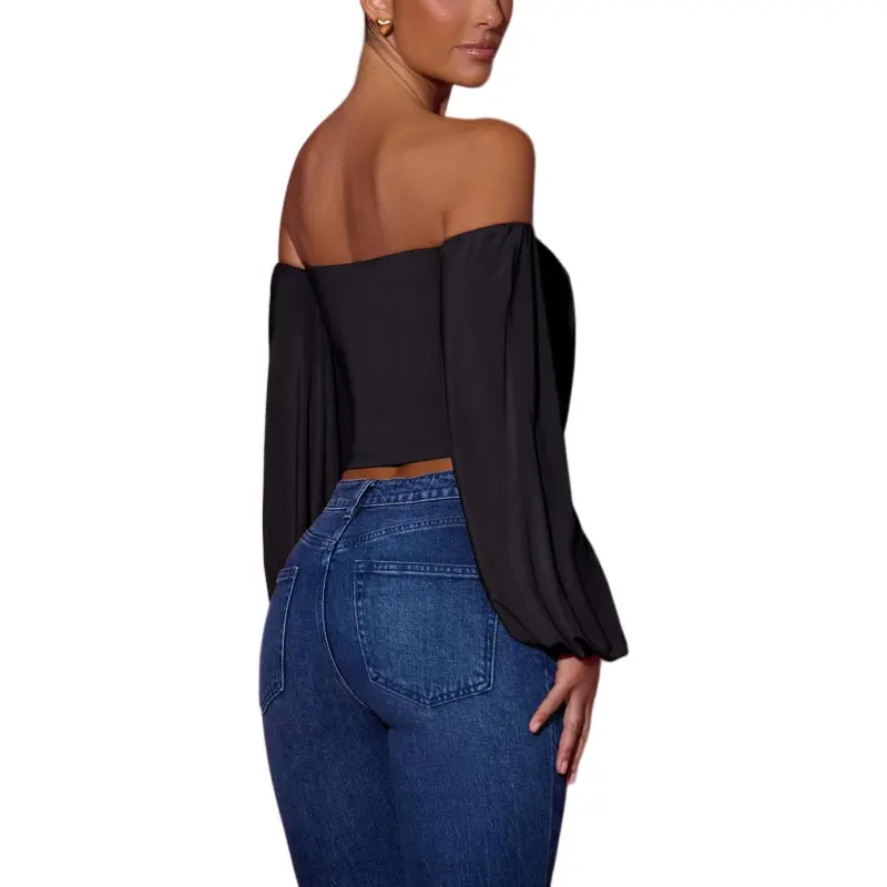 OH POLLY SS25 Juliana Shirt Women's Black-2