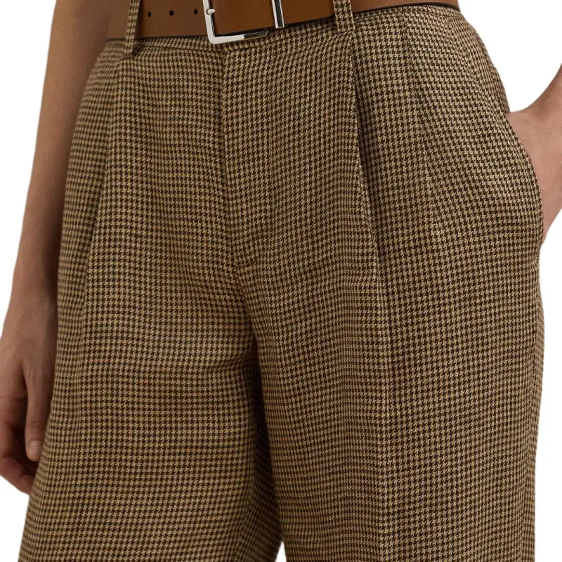 LAUREN RALPH LAUREN Casual Pants Women's Brown-4