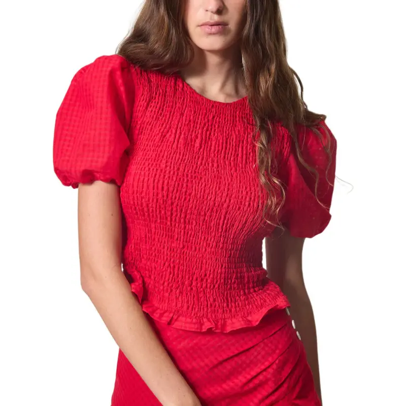 Rouje Lantern Sleeve T Shirt Women's-1
