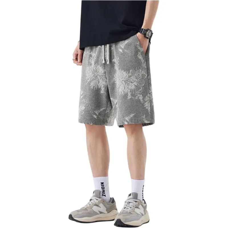 FAWENXIANGZI Casual Shorts Men's-1