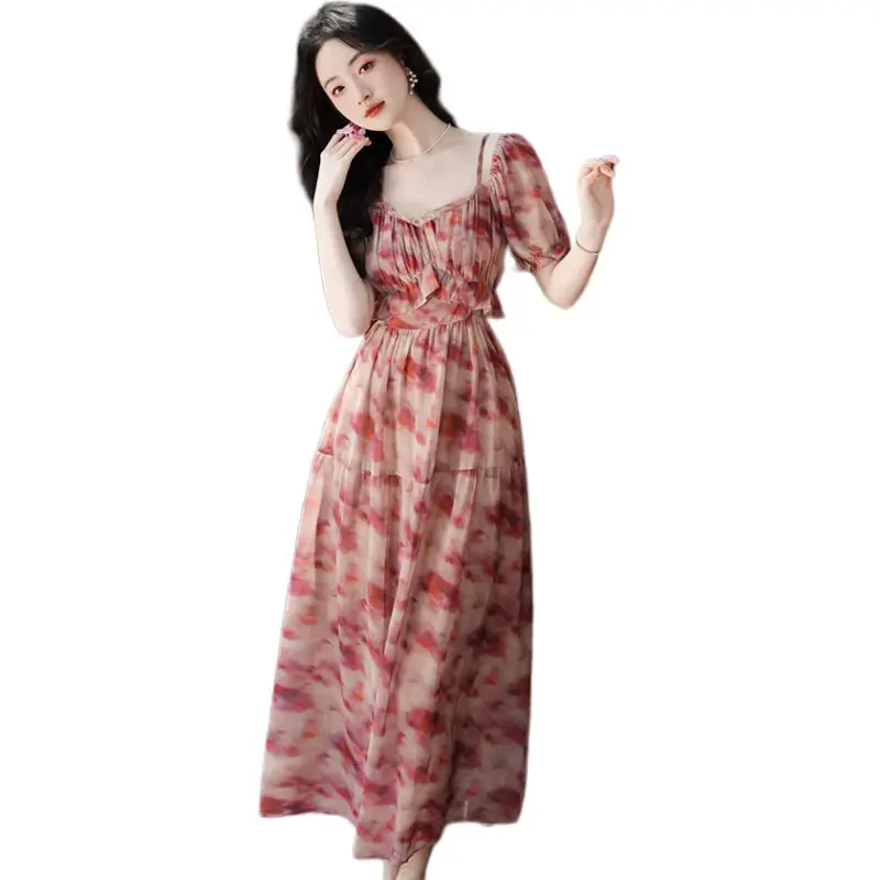 JECCI FIVE Short Sleeved Dress Women's Pink-2