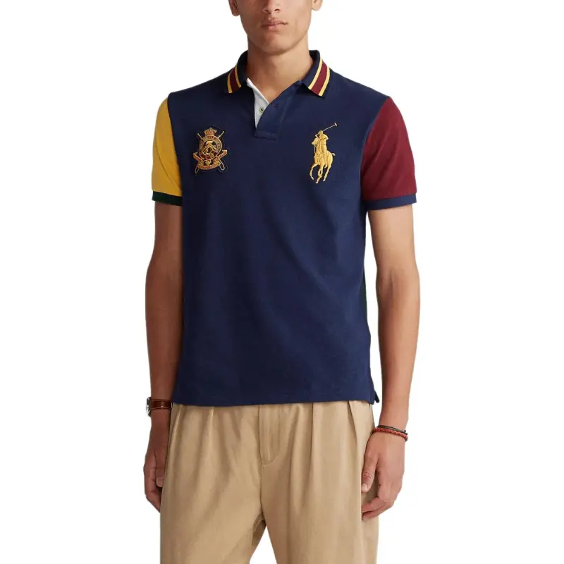 Polo Ralph Lauren SS25 Polo Shirt Men's Marine Blue-2