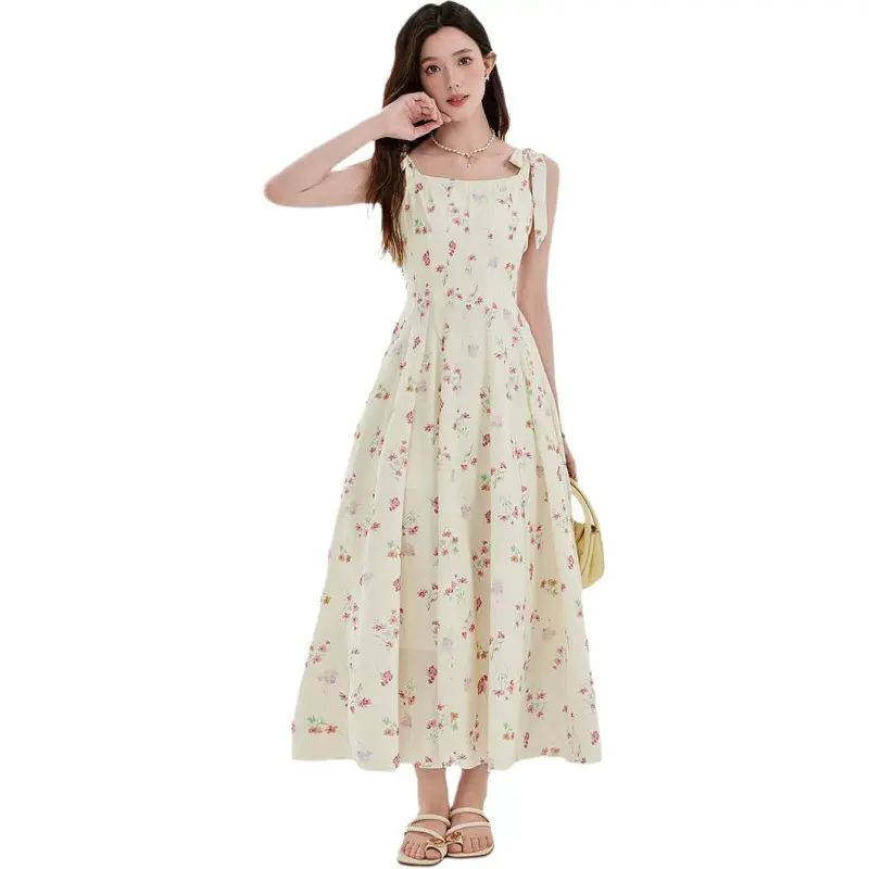 KAISER Slip Dresses Women's Apricot-3