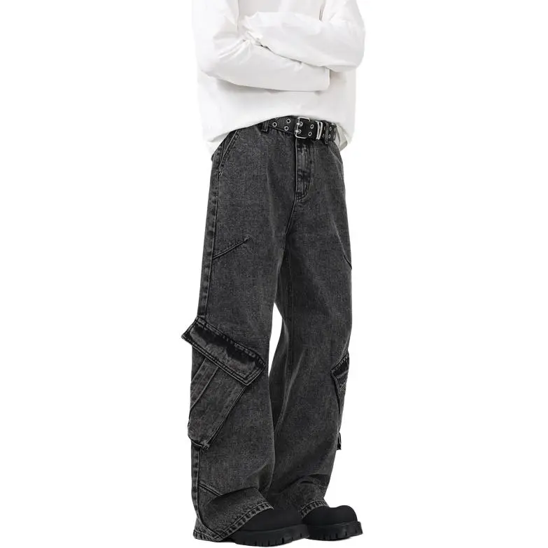 FCB ARCELONA Casual Pants Unisex Jacquard Black Gray-3