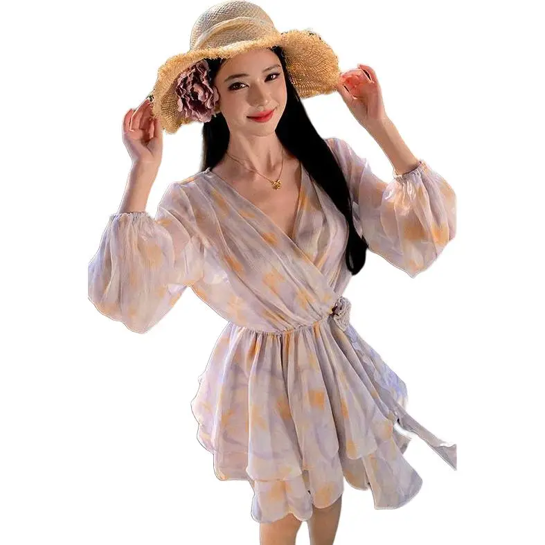 Dior Beauty Long Sleeved Dress Women's-4
