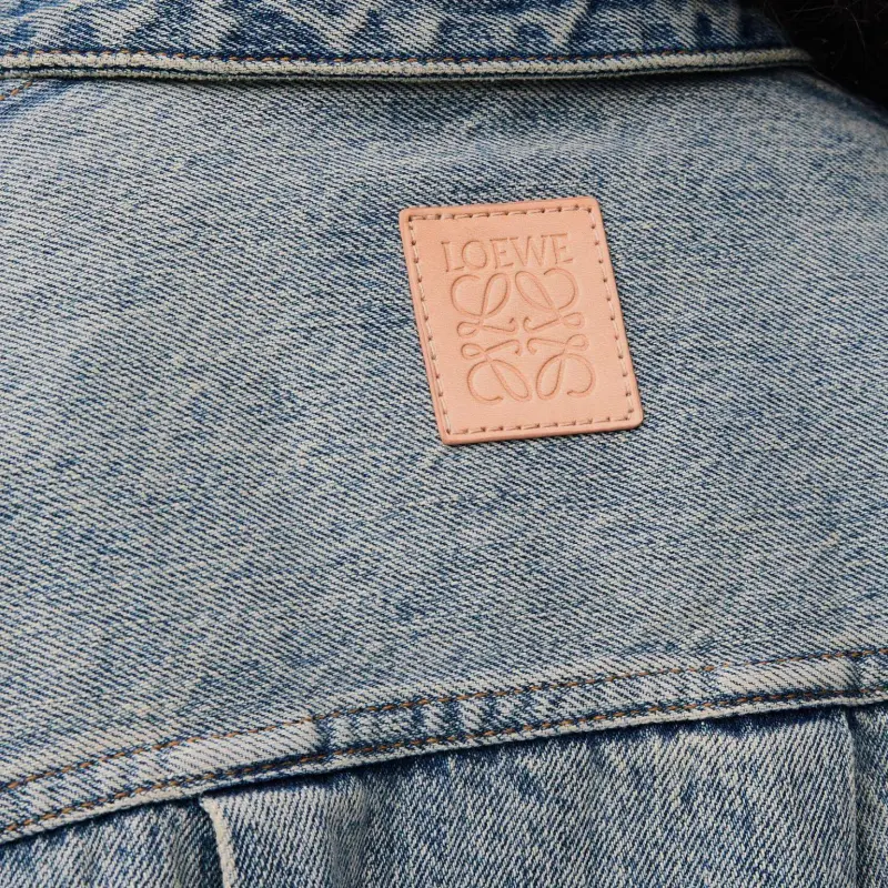 LOEWE Overshirt 'Washed Denim'-4