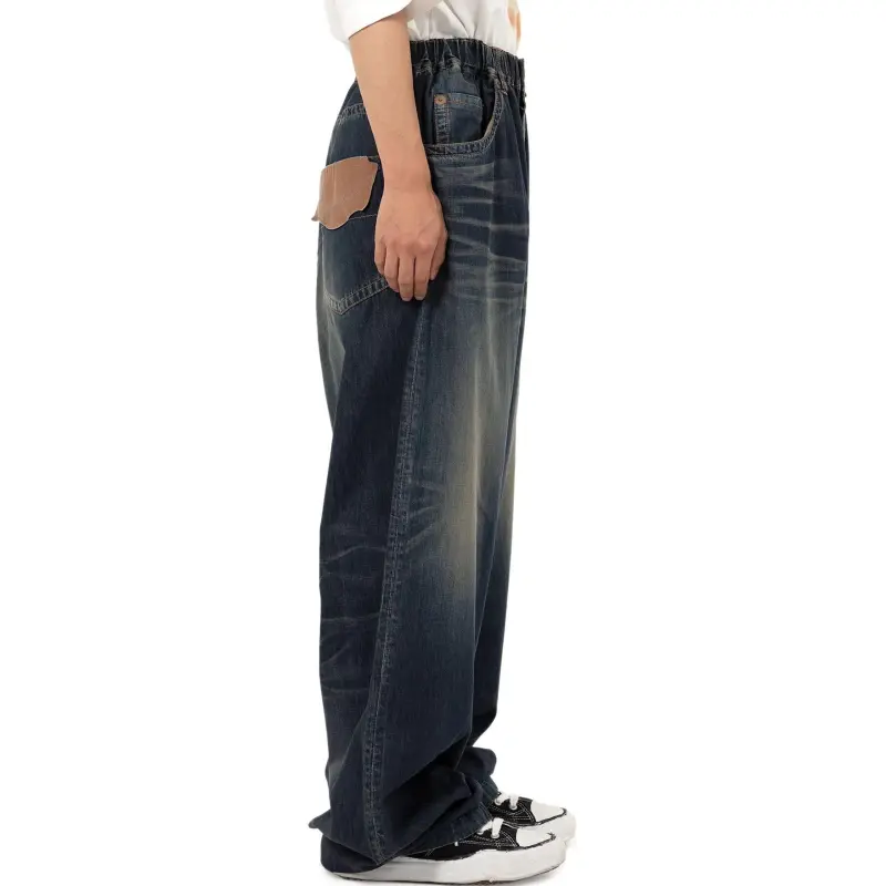 Maison Mihara Yasuhiro Wide leg Jeans-4