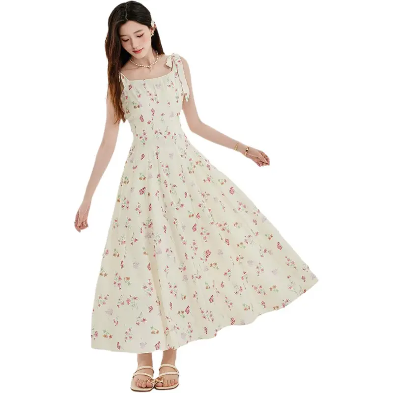 KAISER Slip Dresses Women's Apricot-5